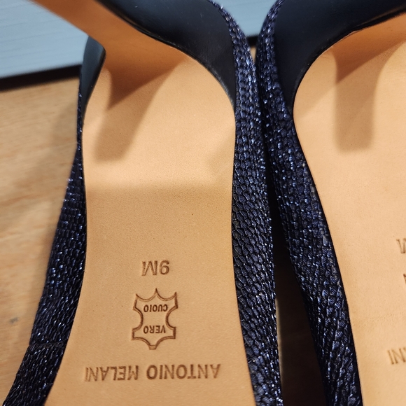 Antonio Melani Heels - Stunning in Sparkly Blue. - Picture 7 of 14